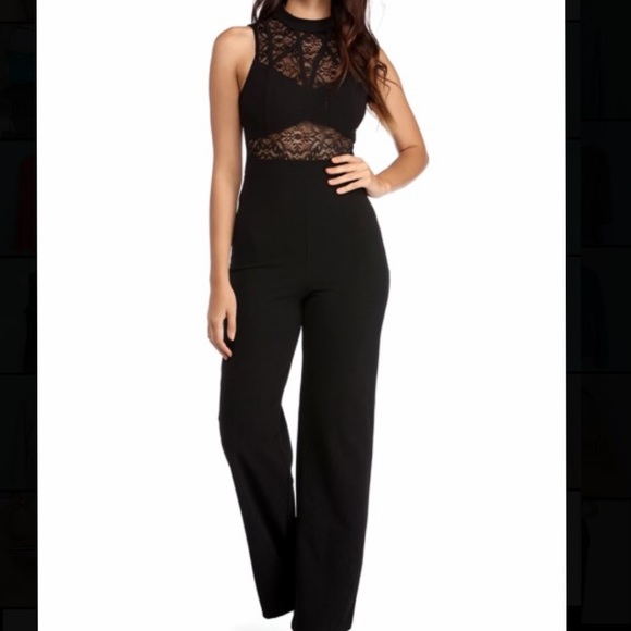 windsor black jumpsuit